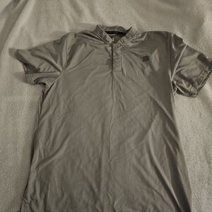 Men's Gray Polo Shirt